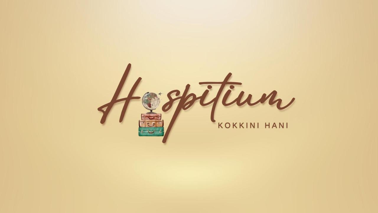Hospitium By The Sea Kokkini Hani Exterior foto